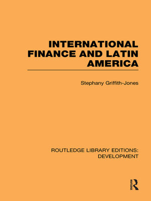cover image of International Finance and Latin America